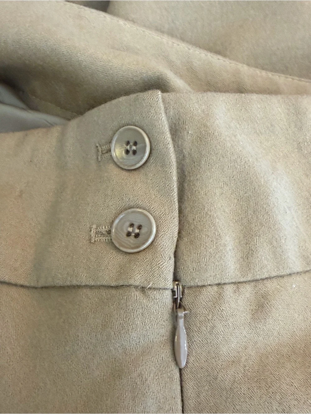Talbots Wool Blend Midi Skirt